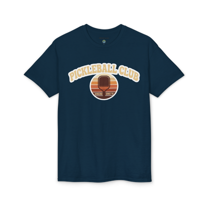 Pickleball Club Retro Paddle T-Shirt