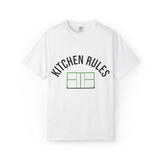 Kitchen Rules T-Shirt — Pickleball Pun Tee