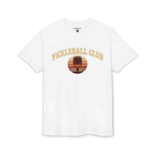 Pickleball Club Retro Paddle T-Shirt