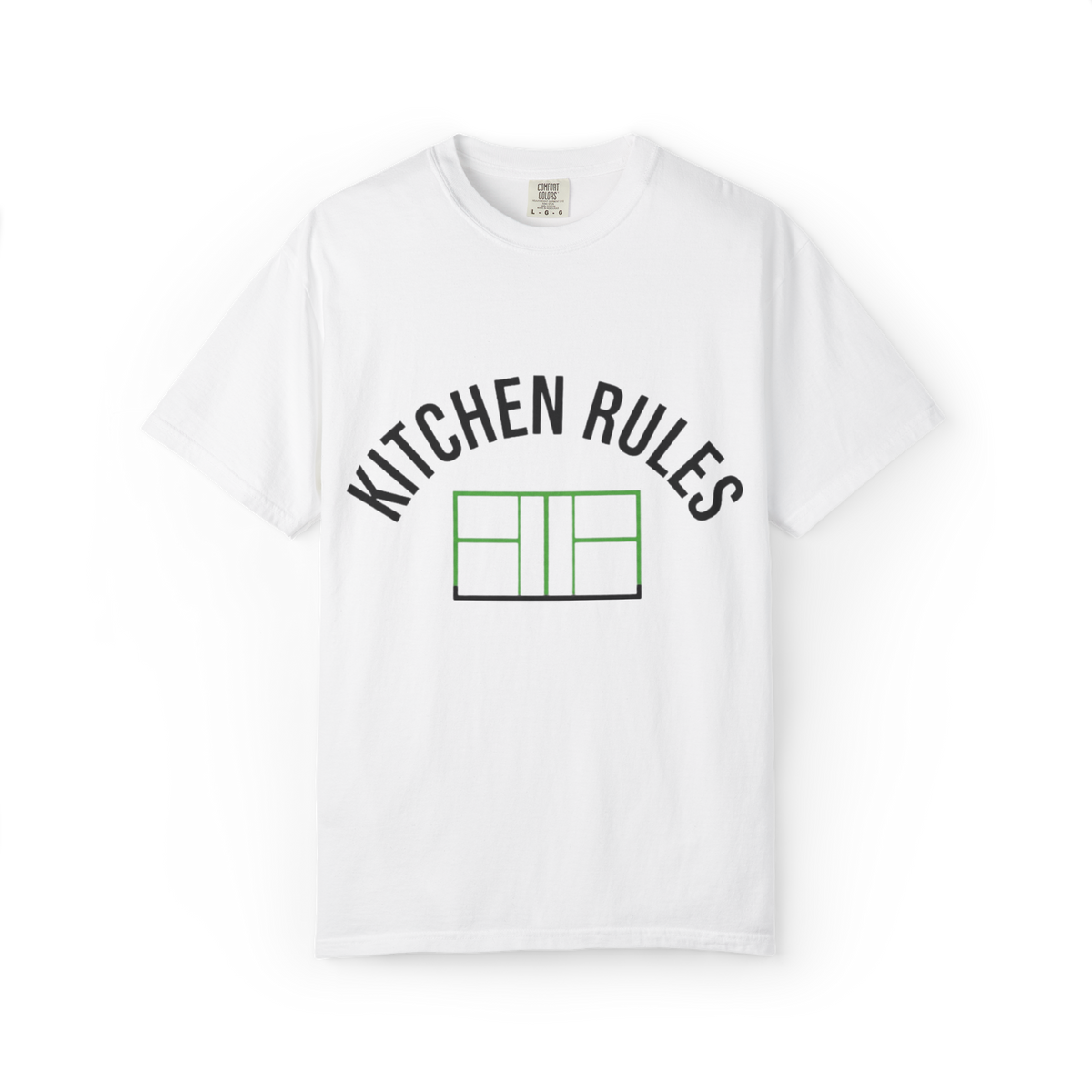 T-shirt « Règles de la cuisine » — Tee-shirt humour pickleball