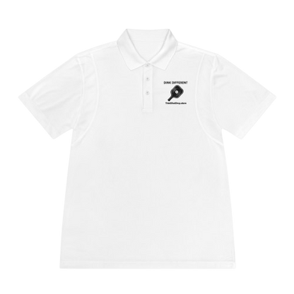 "Dink Different" Pickleball Sportwear Polo