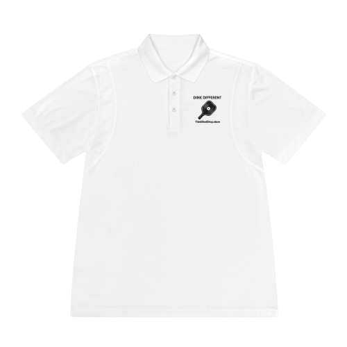 "Dink Different" Pickleball Sportwear Polo